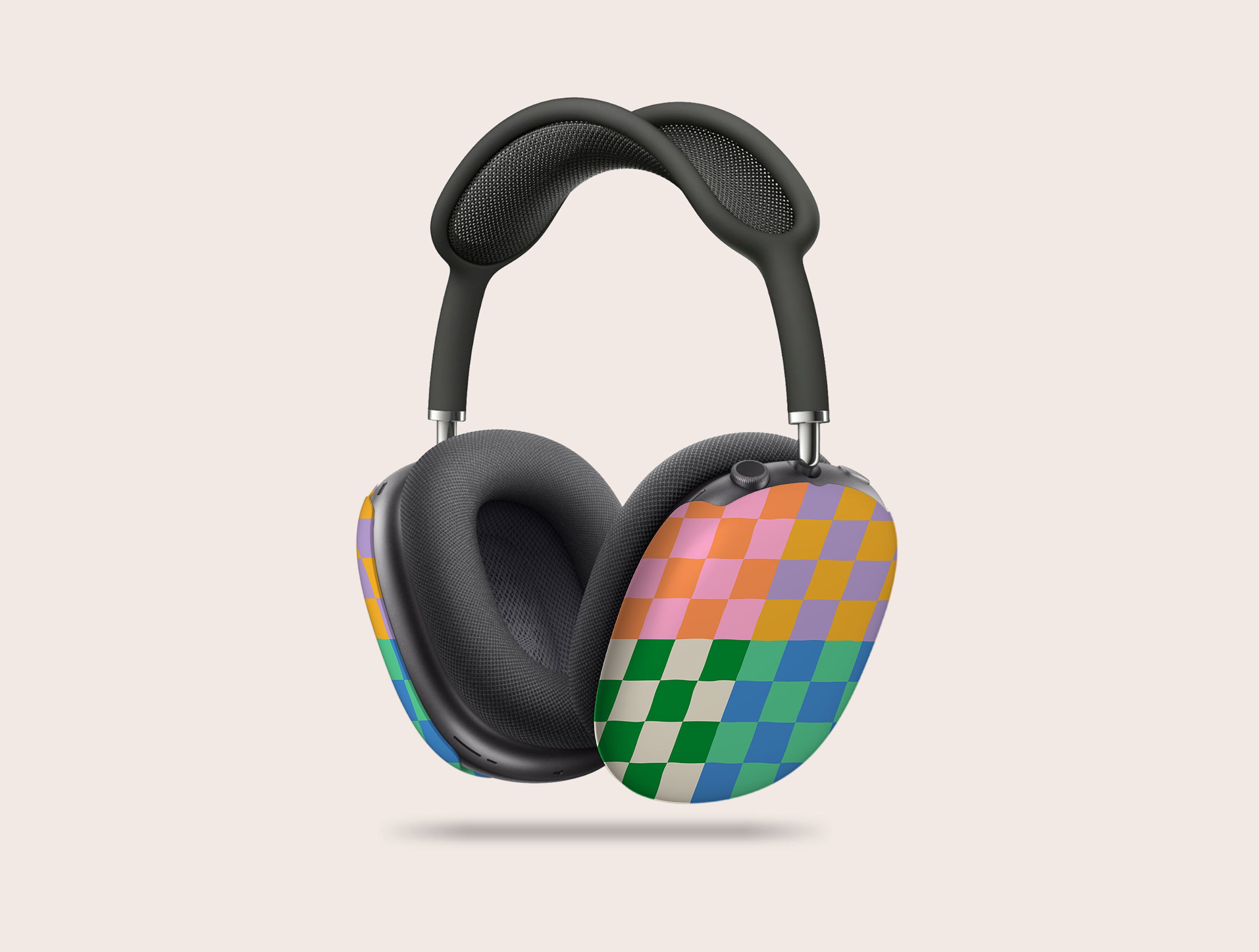 Y2k Colour Checker Airpods Max Cases | Airpods Max Covers