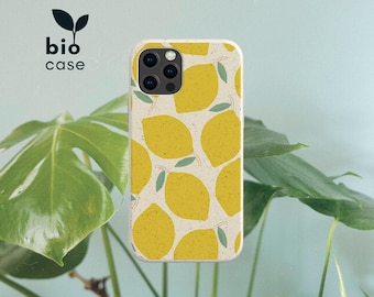 Funda biodegradable de bambú ecológica para teléfono, sin plástico y compostable, para iPhone 16 15 14 13 12 SE Pro Max Mini, Samsung Galaxy S24 23 22