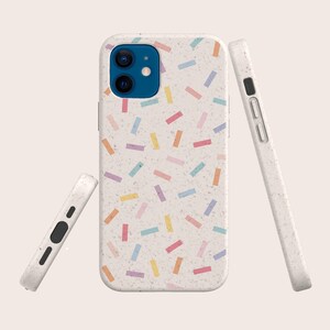 SPRINKLES Biodegradable Bamboo Eco Friendly Case for iPhone 16 15 14 13 12 11 SE Pro Max Mini, Compostable Case for Samsung S24 23 22 21 20 image 4