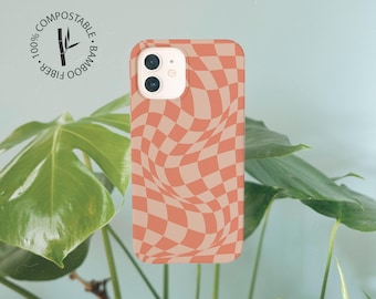 Biodegradable Bamboo Eco Friendly Phone Case, Plastic Free Compostable Case, iPhone 14 13 12 11 SE Pro Max Mini, Samsung Galaxy S23 22 21 20