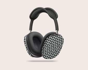 Y2k Flower Checker Airpods Max Cases | Airpods Max Covers