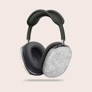 Terrain Lines AirPods Max Cases | AirPods Max Covers, Cute AirPod Case, Recyclable AirPods Cases, Stylish AirPods Max Covers