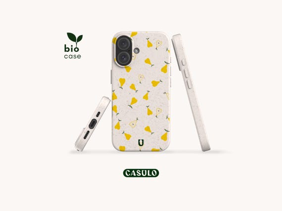 Pears Biodegradable Plastic Free Eco-friendly Phone Case for iPhone 17 16  15 14 13 12 11 SE Pro Max Mini and Samsung Galaxy S25 24 23 22 - Etsy
