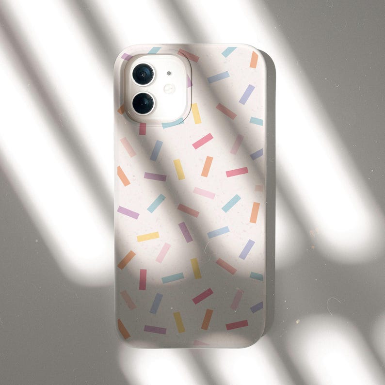 SPRINKLES Biodegradable Bamboo Eco Friendly Case for iPhone 16 15 14 13 12 11 SE Pro Max Mini, Compostable Case for Samsung S24 23 22 21 20 image 8