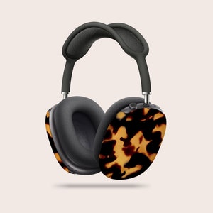 Tortoise Shell AirPods Max Cases | AirPods Max Covers, Cute AirPod Case, Recyclable AirPods Cases, Animal Print AirPods Max Covers