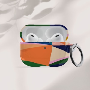 TRIBAL AirPod Case With Keychain, AirPods Case 1, 2, AirPods Pro Case, AirPod Case Cover with Carabiner, Aesthetic AirPod Case