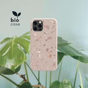 Biologisch abbaubar Biologisch abbaubar Umweltfreundliche Handy Hülle für iPhone 15 14 13 12 11 SE Pro Max Mini, Kompostierbare Hülle für Samsung Galaxy S23 S22 S21 S20