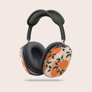 Oranges AirPods Max Cases | AirPods Max Covers, Cute AirPod Case, Recyclable AirPods Cases, Stylish AirPods Max Covers