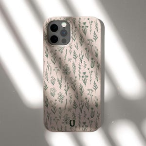 Wild Flowers Eco Friendly Bio Phone Case, Plastic Free Compostable Case, iPhone 16 15 14 13 12 11 SE Pro Max Mini, Samsung Galaxy S24 23 22 image 8