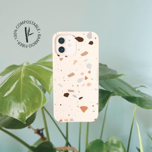 Biodegradable Eco Friendly Phone Case for iPhone 15 14 13 12 11 SE Pro Max Mini, Compostable Case for Samsung Galaxy S23 S22 S21 S20 Ultra