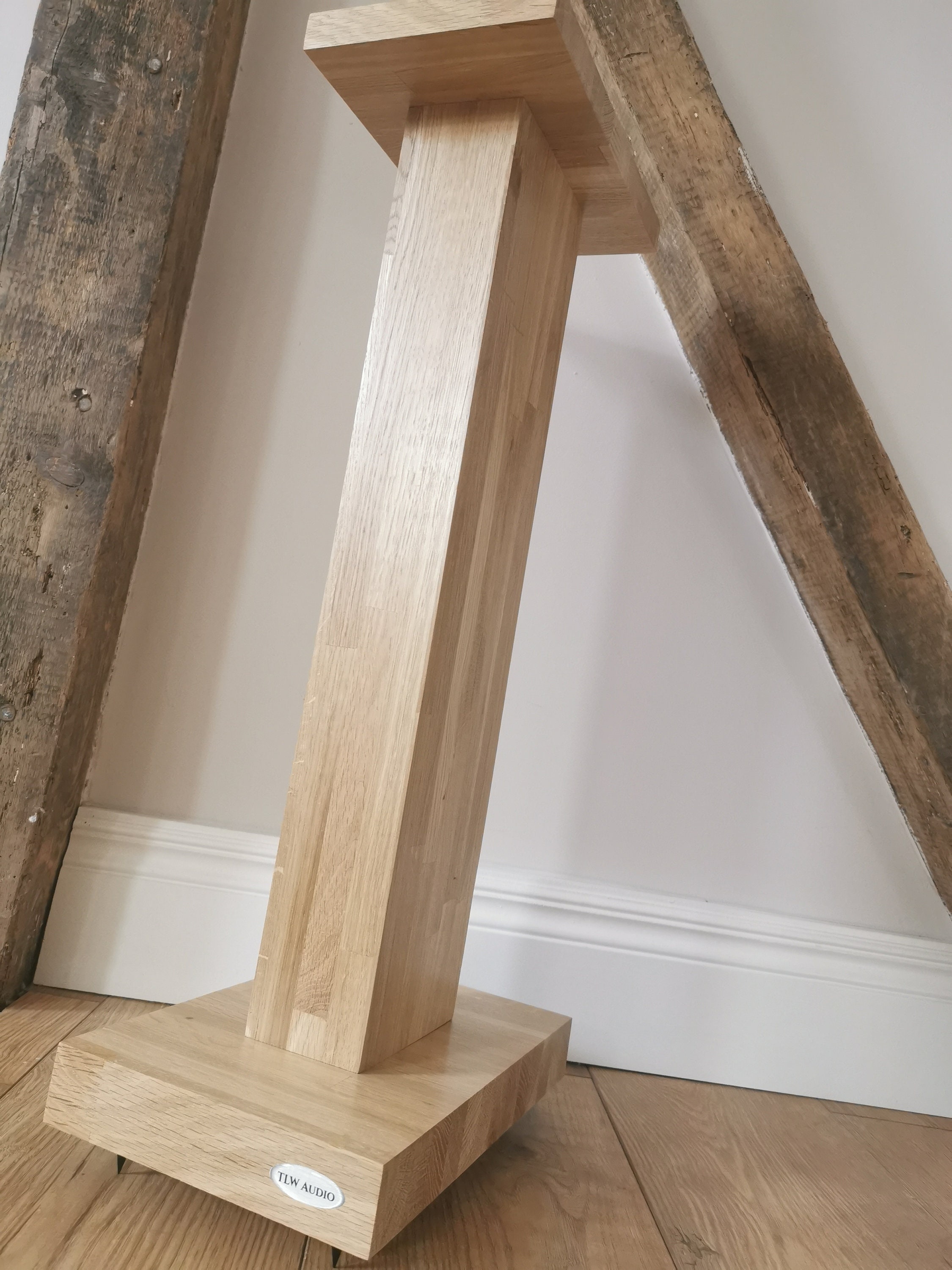 Deluxe Handmade Solid Oak Speaker Stands Bespoke Etsy UK