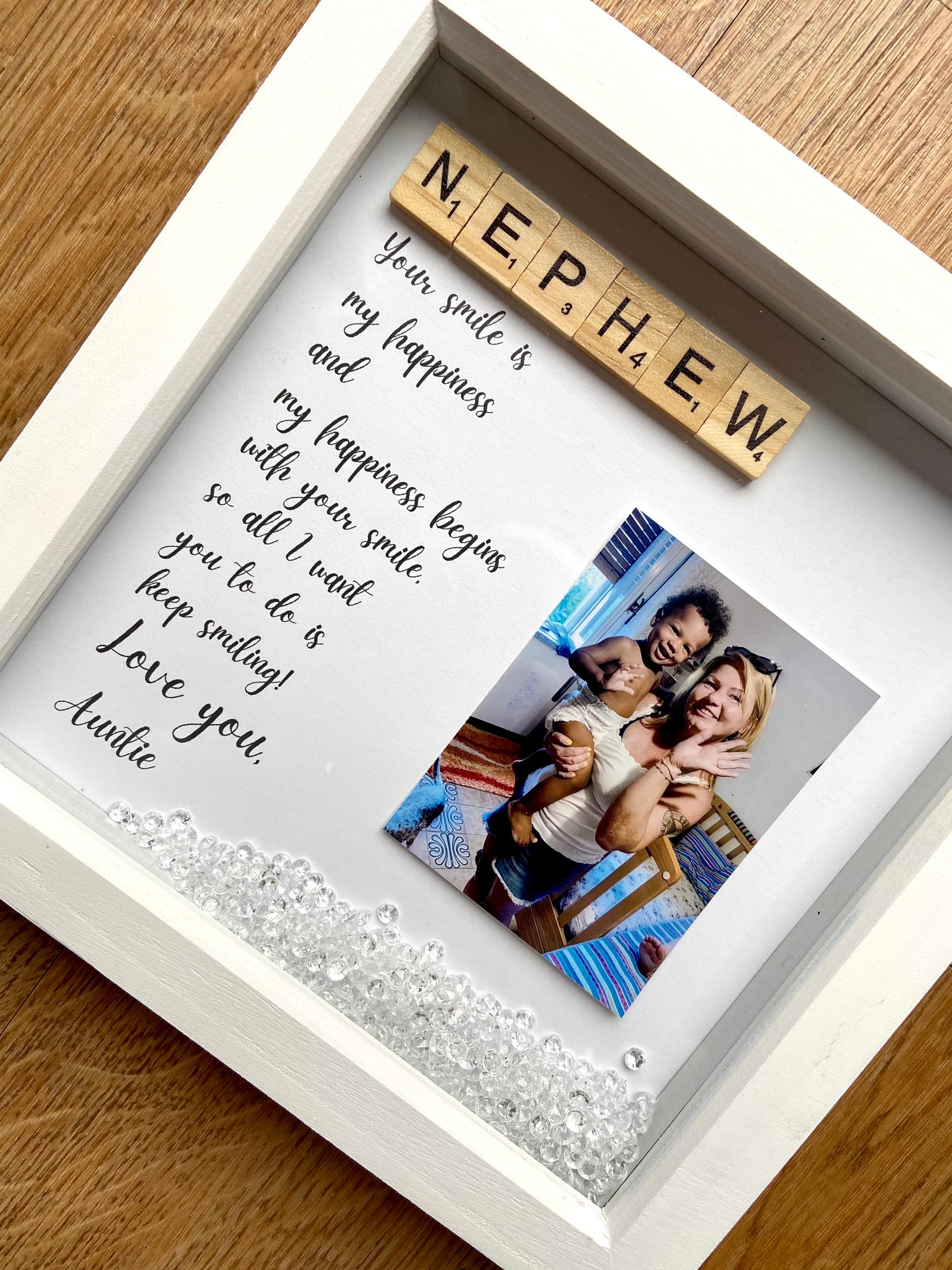 Nephew Frame Nephew Gift idea Handmade photo frame Etsy