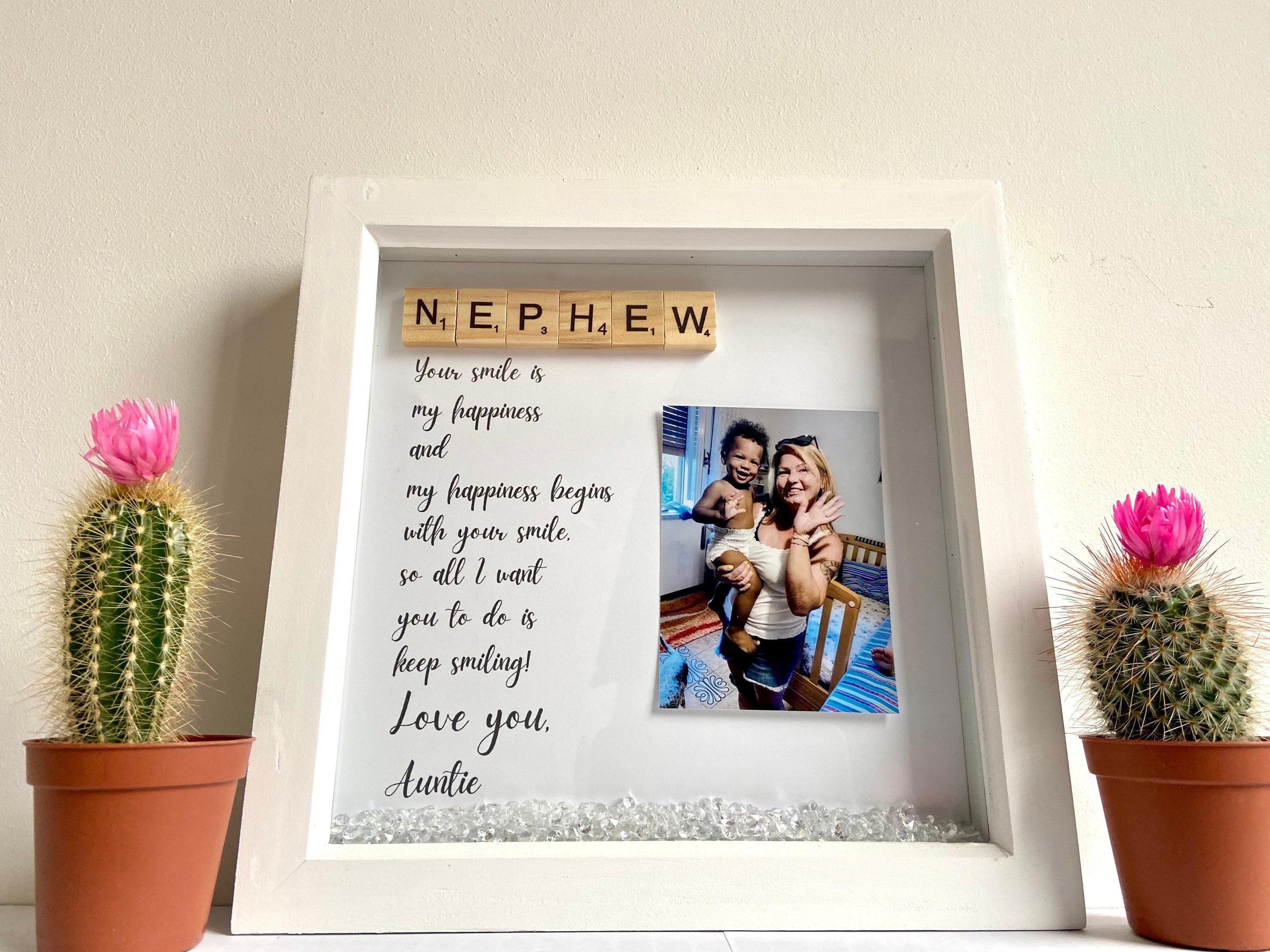Nephew Frame Nephew Gift idea Handmade photo frame Etsy