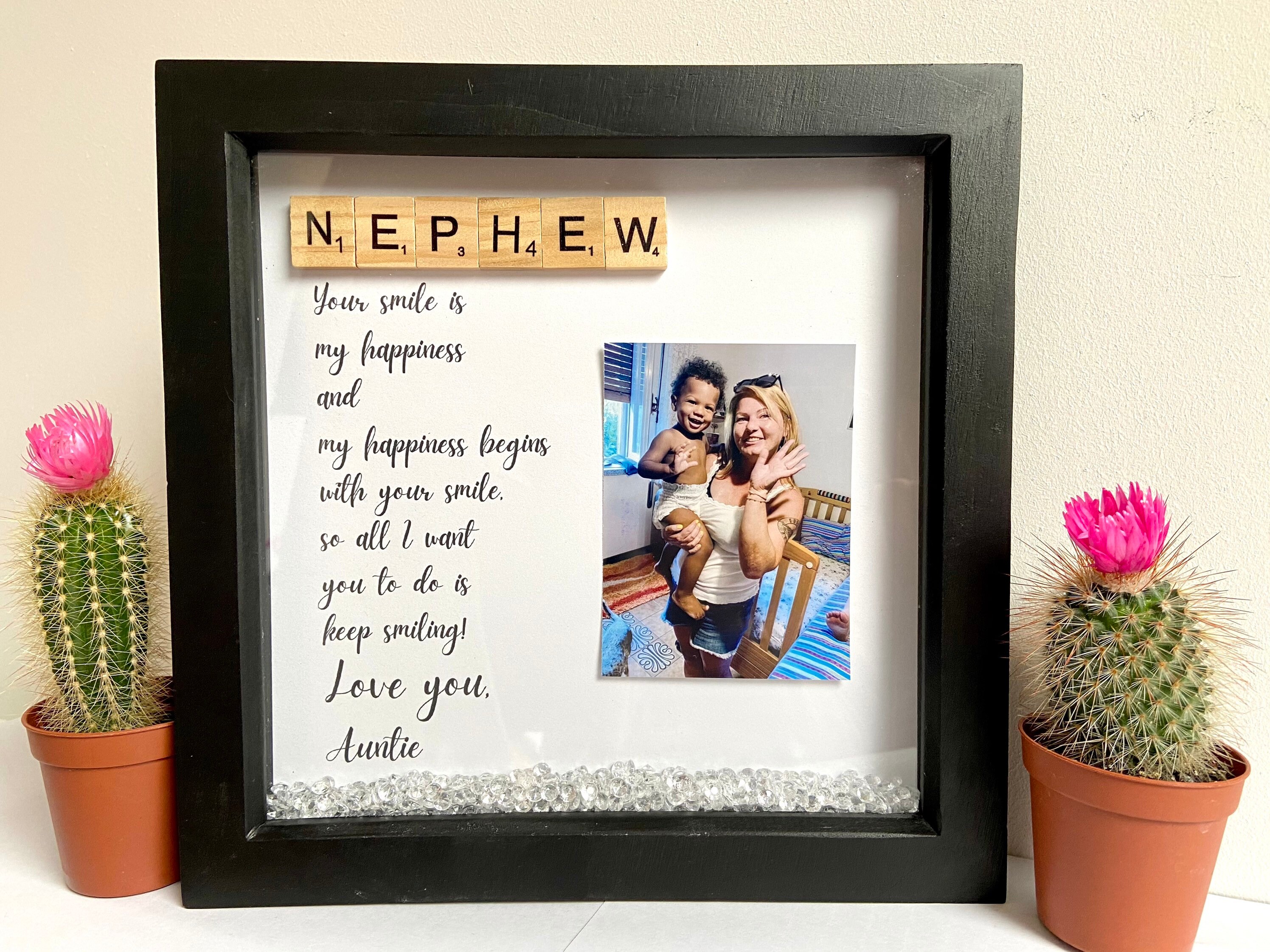 Nephew Frame Nephew Gift idea Handmade photo frame Etsy