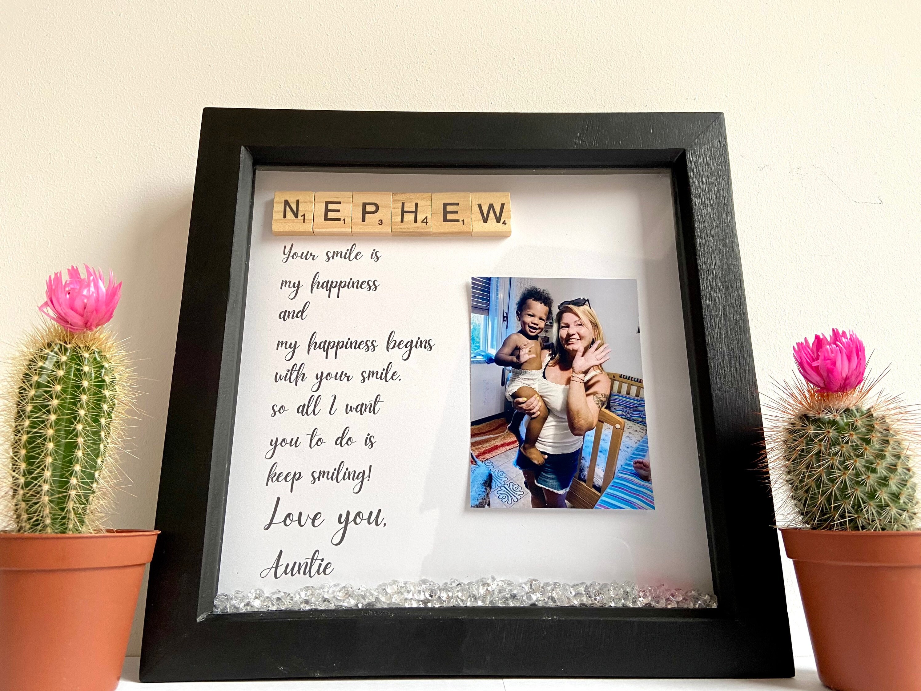 Nephew Frame Nephew Gift idea Handmade photo frame Etsy
