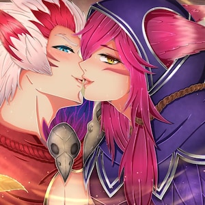 Xayah & Rakan | Print