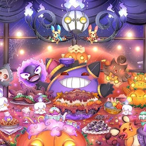 Gengar&#39;s Feast | Print