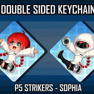 Sophia | P5 Strikers | Double Sided Acrylic Charm