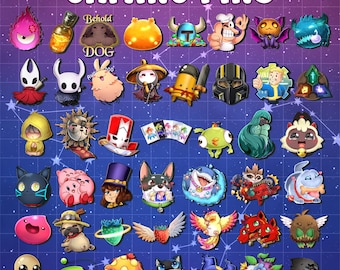 Gaming | Acrylic Pins