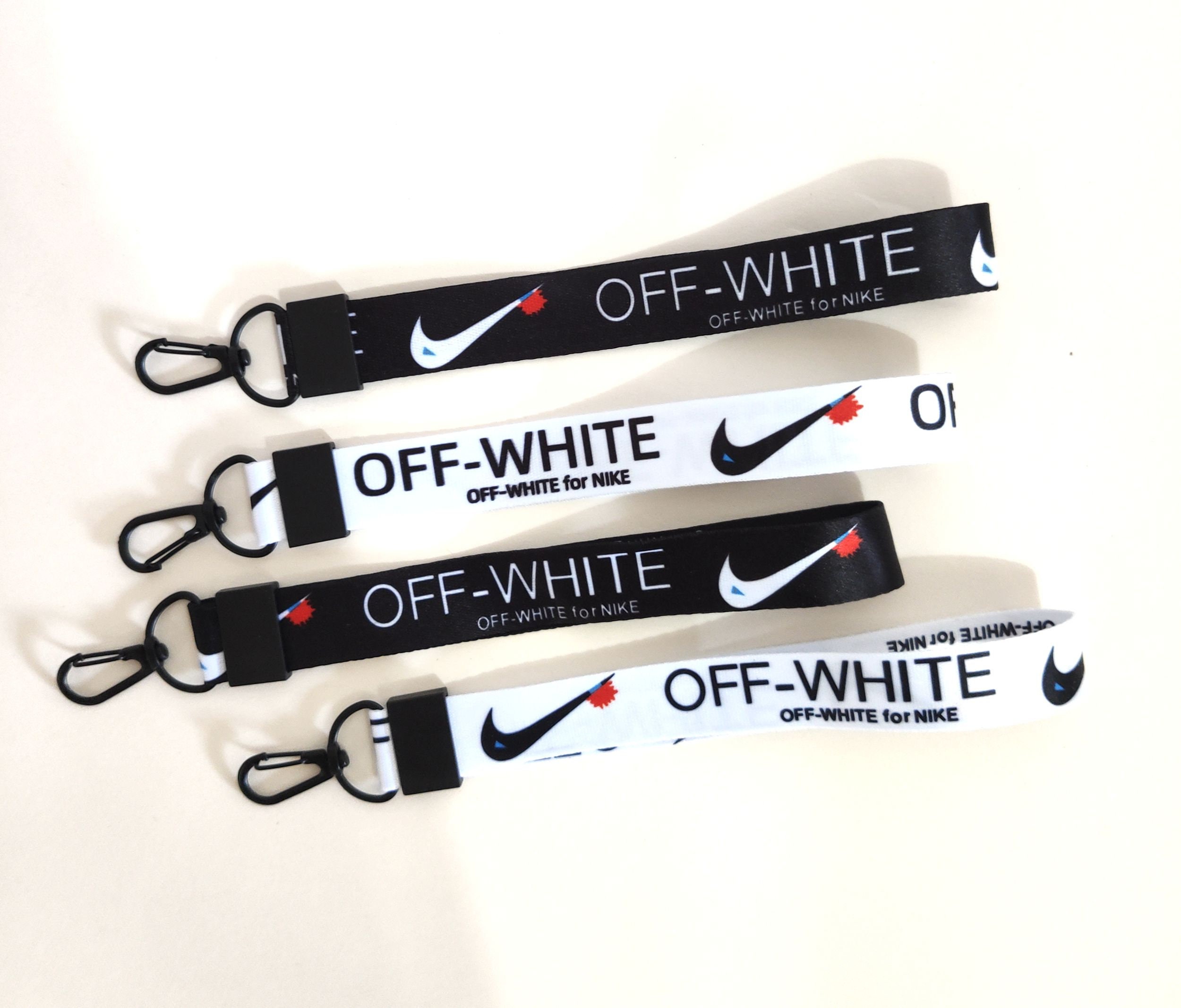 OFF Wristlet, Black Metal Clip, Car Key Chain, Wrist Strap, Fashion L…