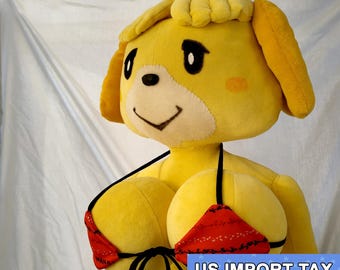 Isabelle. しずえ Shizue. animal. Plush doll. handmade