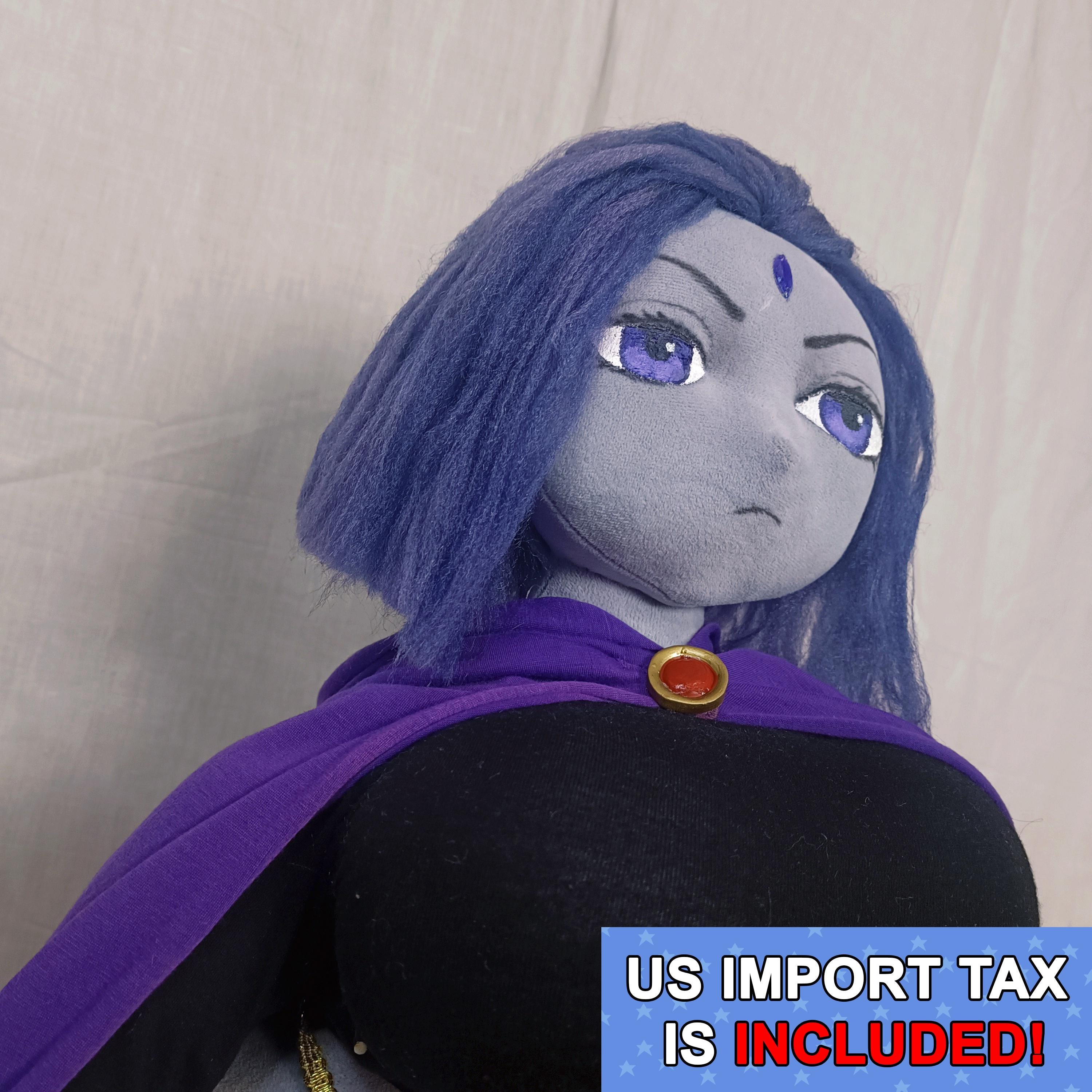 Raven. Teen Titans. Plush. Plush Doll. Handmade - Etsy