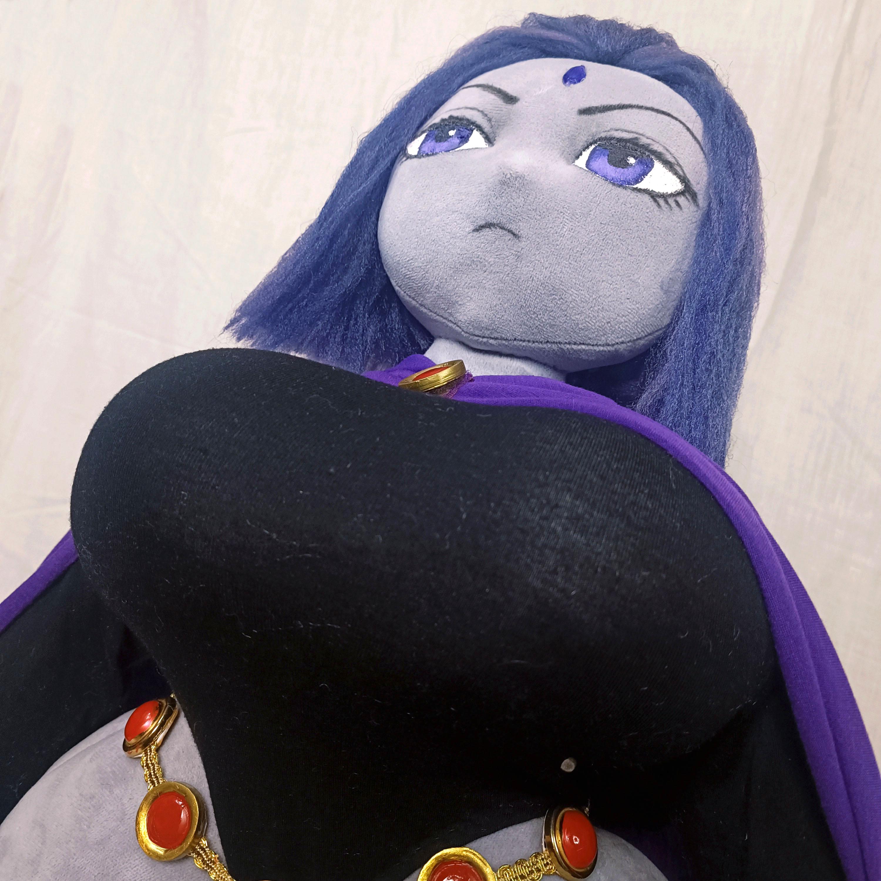 Raven. Teen Titans. Plush. Plush Doll. Handmade - Etsy Raven. Teen Titans. Plush. Plush Doll. Handmade - Etsy