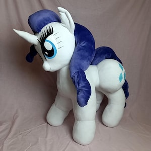 Rarity. pony. My Little Pony. plush doll. handmade