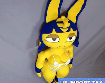 ankha. ナイル Nairu. Animal C. Plush doll. handmade