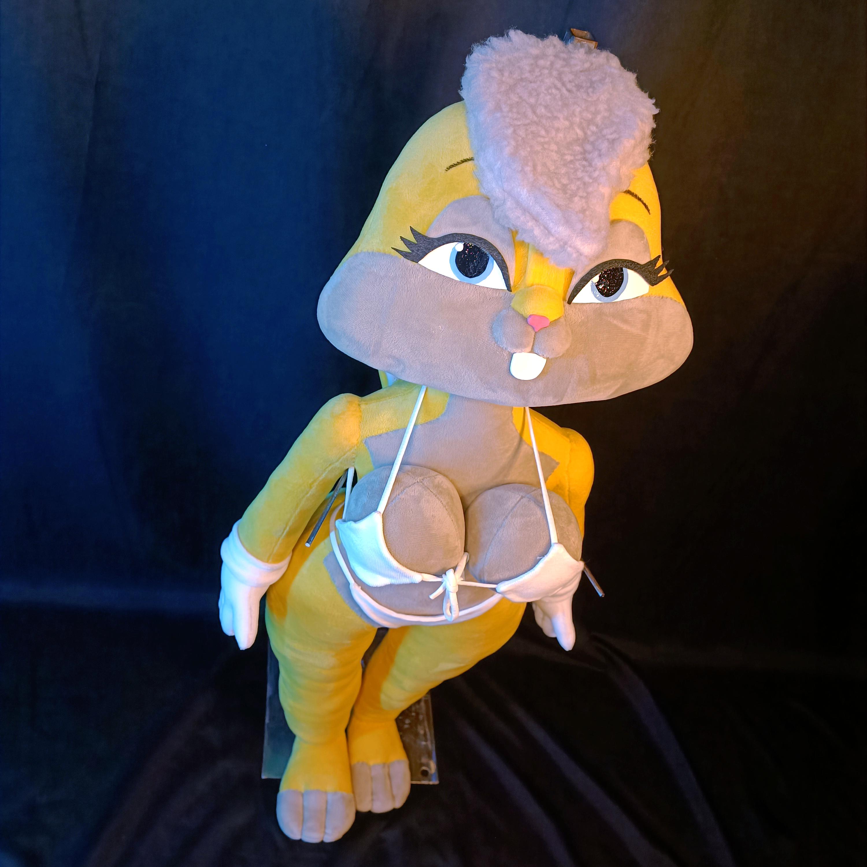lola-bunny-space-jam-looney-tunes-plush-plush-doll-handmade-etsy
