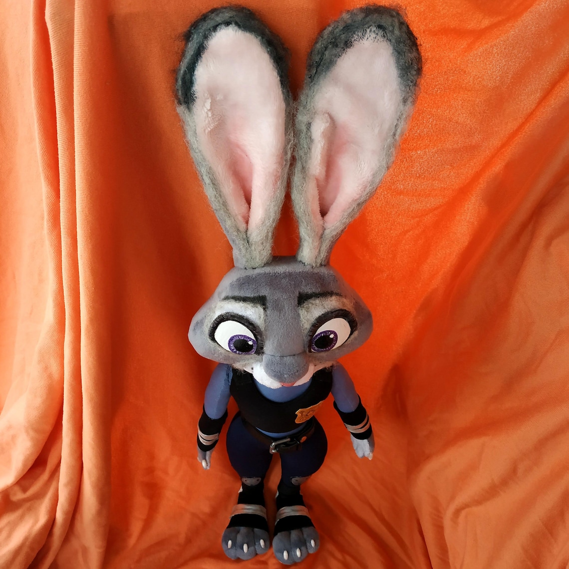 Judy Hopps From Zootopia. Textile Doll. Handmade Etsy