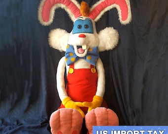 ヴィンテージ 1987 ロジャー・ラビット ぬいぐるみ、ディズニー