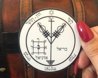 Assorted Occult Sigils Seals Holographic Matte Vinyl Stickers Durable Water Resistant 3x3 in