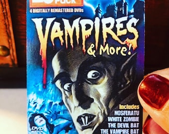 Vintage Poster Movie Nosferatu Vampire Stickers 2x3 in