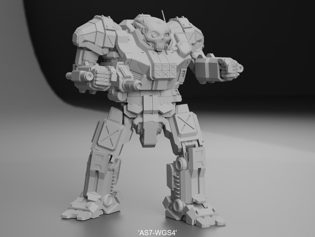 Mech Atlas w Hex Base
