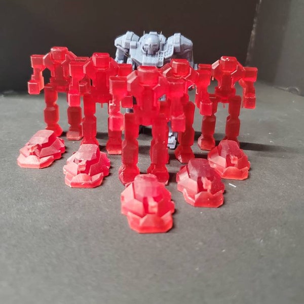 Mech und Panzer Radar Blips Rot