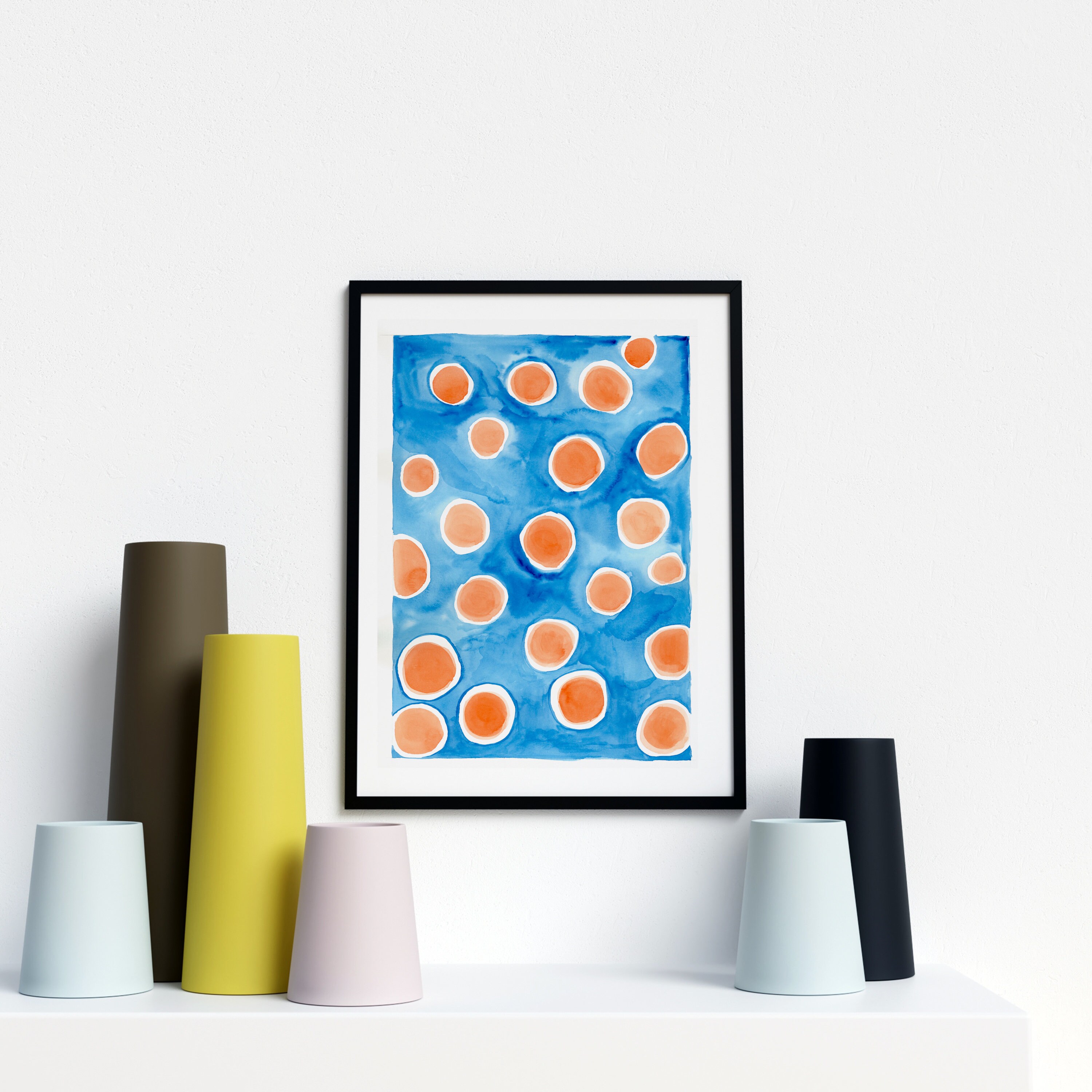 Original Artwork Stylish Contemporary Wall Art A3 Formats Etsy