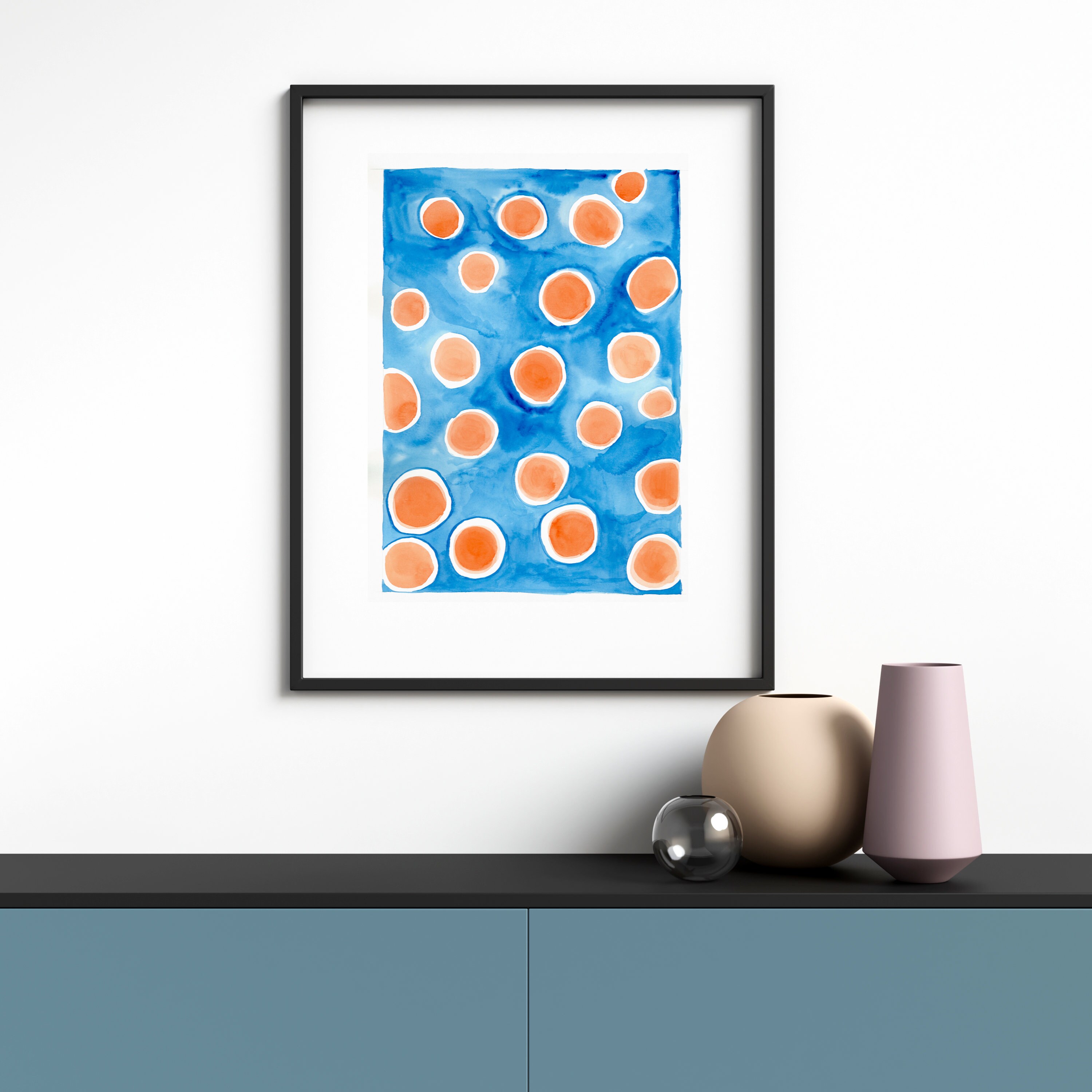 Original Artwork Stylish Contemporary Wall Art A3 Formats Etsy