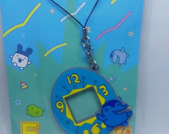 Tamagotchi Shuku! Collaboration F. Prize Small Keitai Rubber Keychain Ginjirotchi