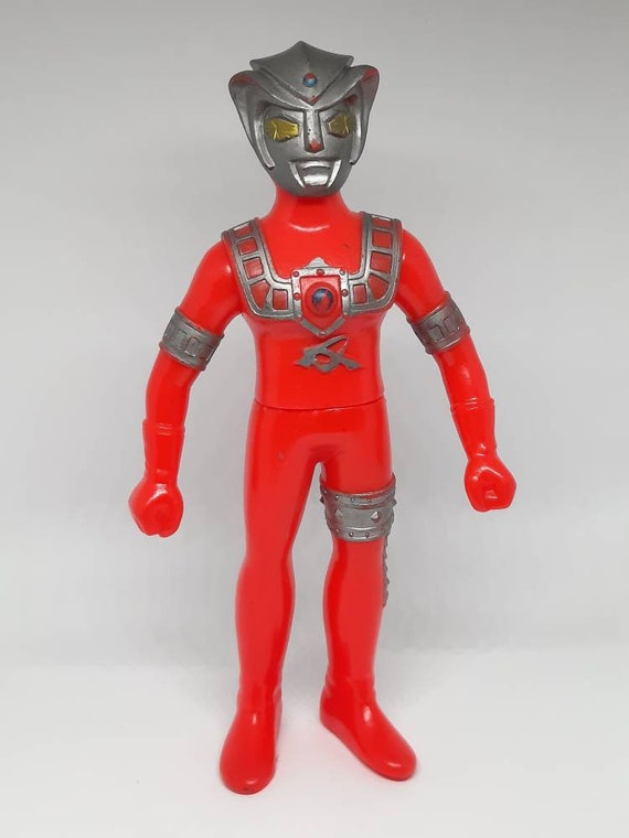 Vintage 1970s Popy King Zaurus Ultraman Ultraman Astra Red Vintage 1970s Popy King Zaurus Ultraman Ultraman Astra Red