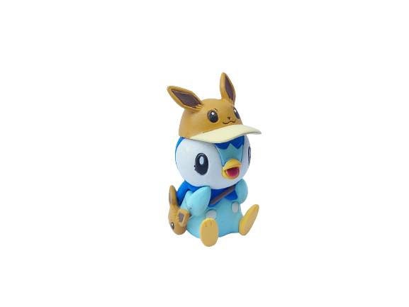Kawaii Cute Fan Of Pikachu and Eevee Campaign Pocket Monsters Pokemon  Piplup Cos