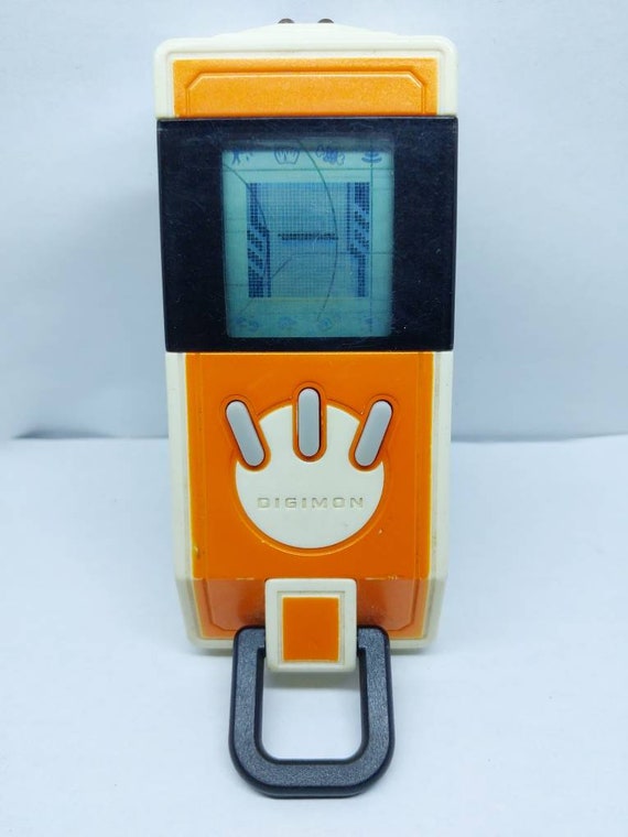 Digital Monsters Digimon Savers Digivice Data Link Agumon Orange