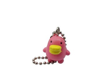 Vintage 1990s Kawaii Cute Tamagotchi Virtual Pet Hashizoutchi Figure Keychain