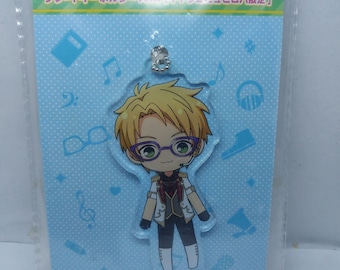Happy Elements Ensemble Stars! Enstars Plate Keychain Makoto Yuuki