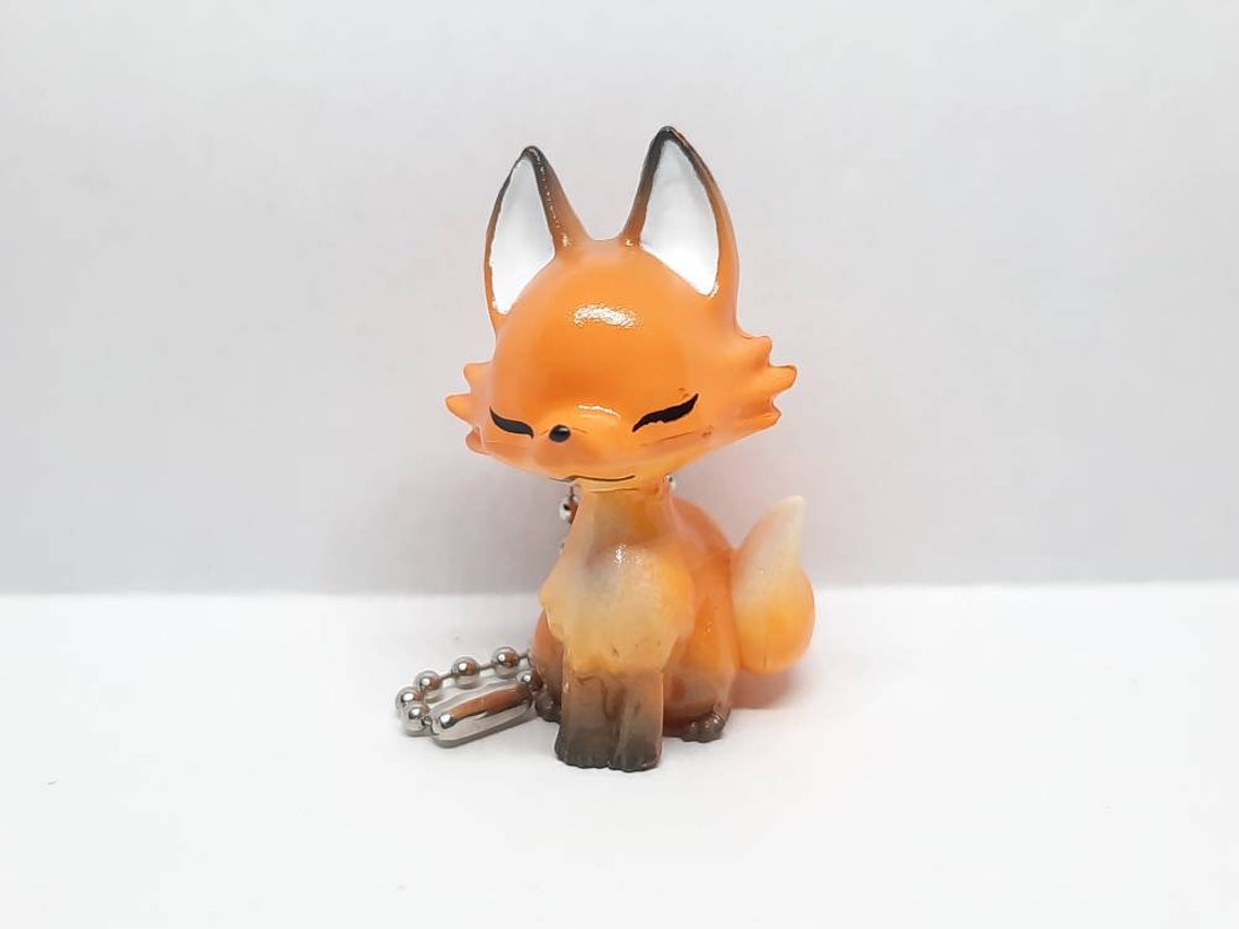 tsubomi fox keychain blind box