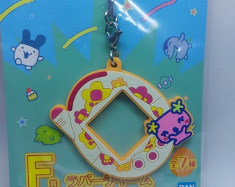 Tamagotchi Shuku! Collaboration F. Prize Small Keitai Rubber Keychain Violetchi