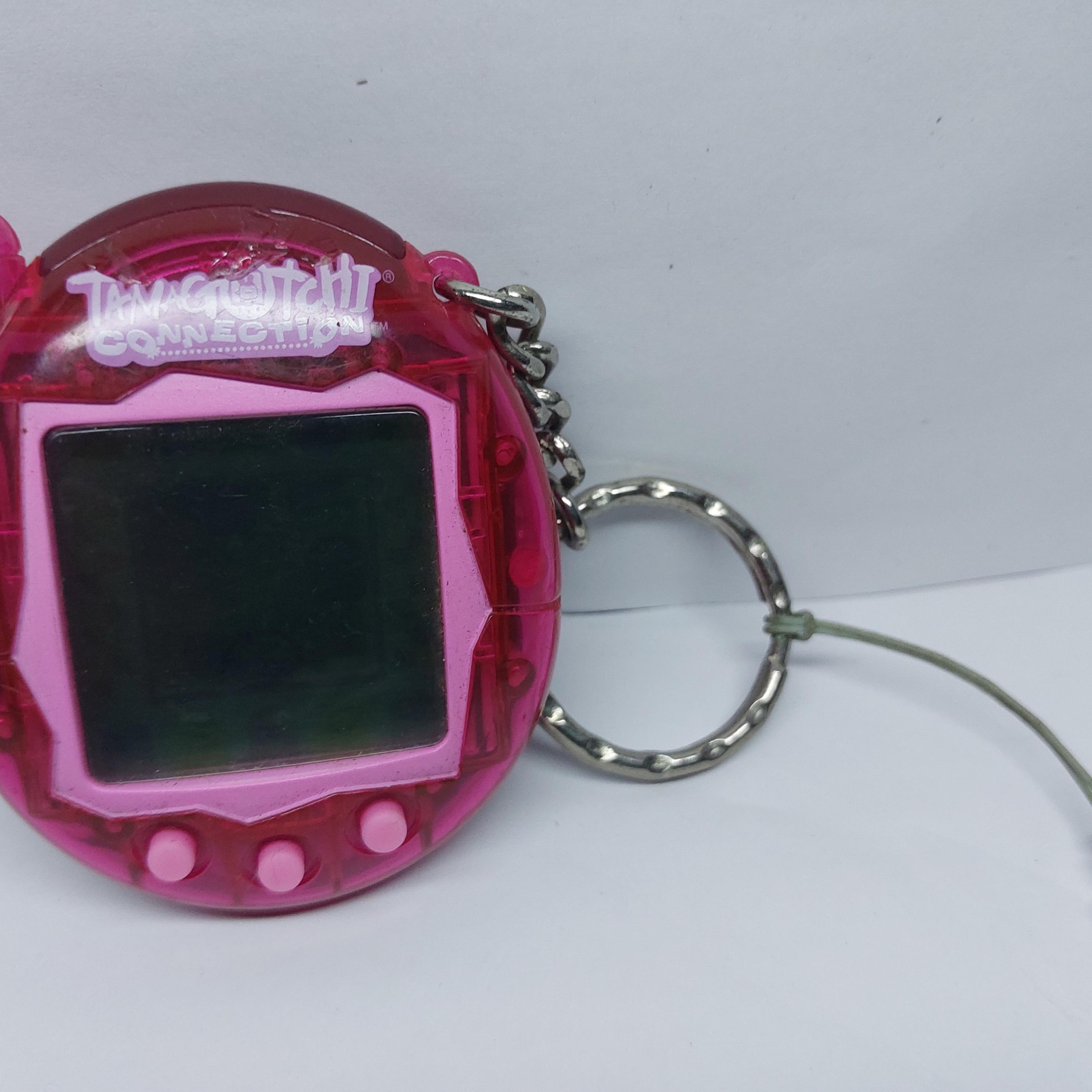 Tamagotchi Connection V3 De 2004 – Rose Translucide, Testé, Bandai