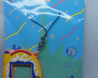 Ichiban Kuji Tamagotchi Shuku! Collaboration F. Prize Small Keitai Rubber Keychain Memetchi