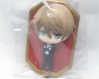Danganronpa  Reload Decorich Character Vinyl Brooch Figure Togami Byakuya Hinata Hajime Nanami Chiaki Kirigiri Kyouko Komaeda Nagito Naegi