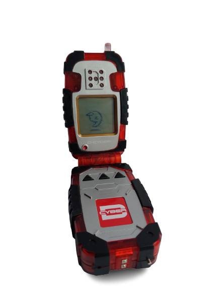 Digimon Digivice D-cyber Version 2 Gray Red Clear Axcabaliermon